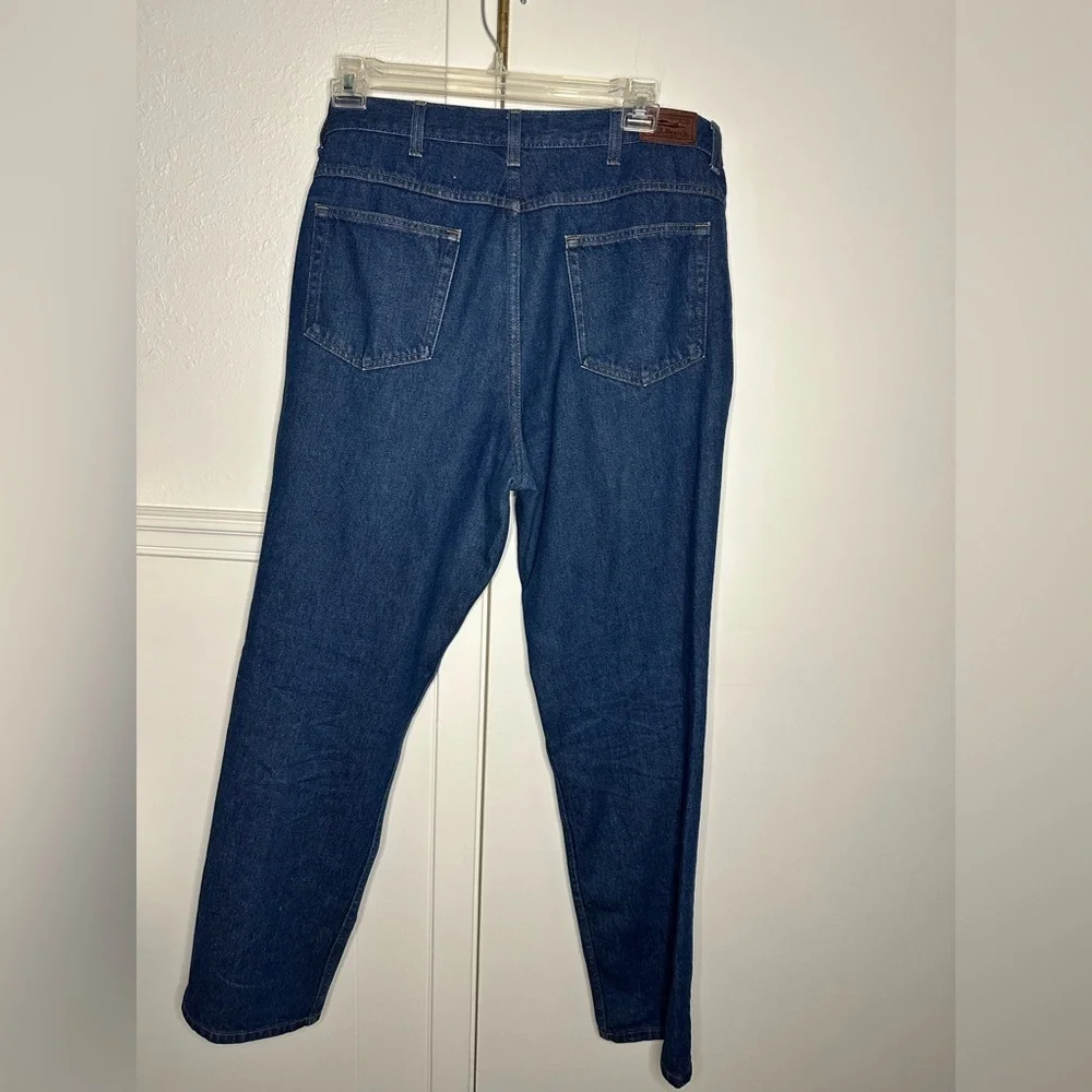 L.L. Bean Classic Fit Indigo Jeans size 36